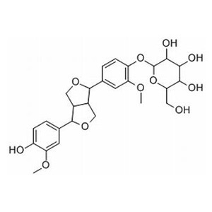 (+)-松脂素-β-D-吡喃葡萄