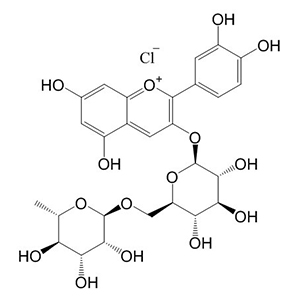 矢车菊素-3-O-芸香糖苷