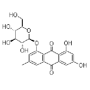 大黄素-1-O-葡萄糖苷